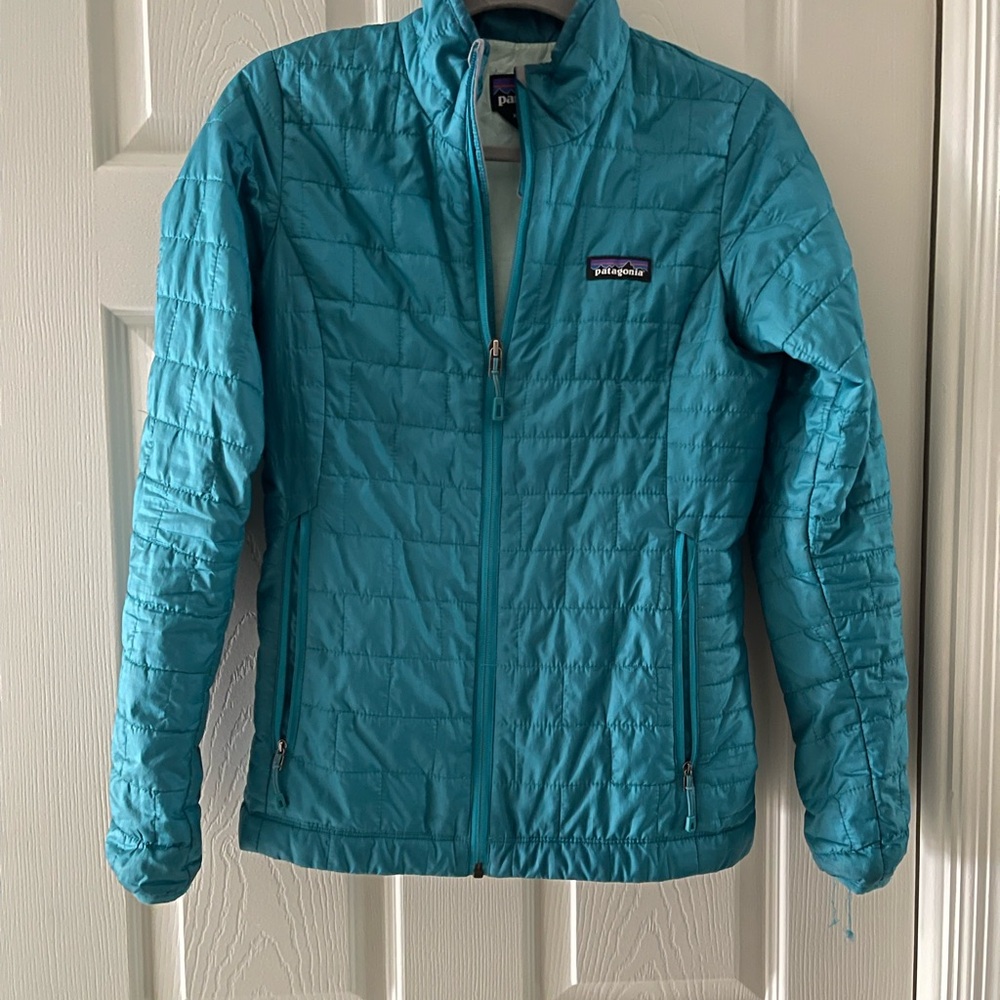 Patagonia Turquoise Nano Puff Jacket